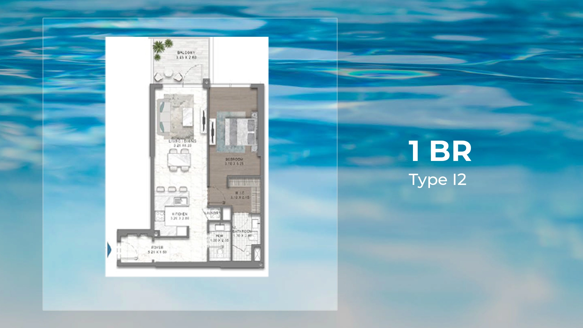 1 BR - Type A